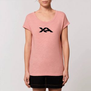 ROUNDER - Women Slub T-shirt - Rolled Sleeve
